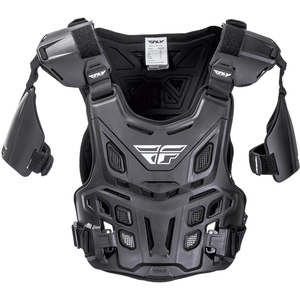 Fly Racing CE Rated Revel Offroad Roost Guard (Black)